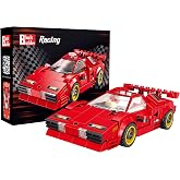 Lambo Countach Racing Car Building Block Set (355 Pieces). Racing Car Building Blocks for Kids and Adults