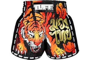 Tuff Sport Retro Muay Thai Shorts Boxing Shorts Classic Slim Cut MMA Kickboxing Workout Set Clothing Training