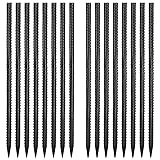 Gbekery 16 Inches Rebar Stakes(16pcs) Heavy Duty