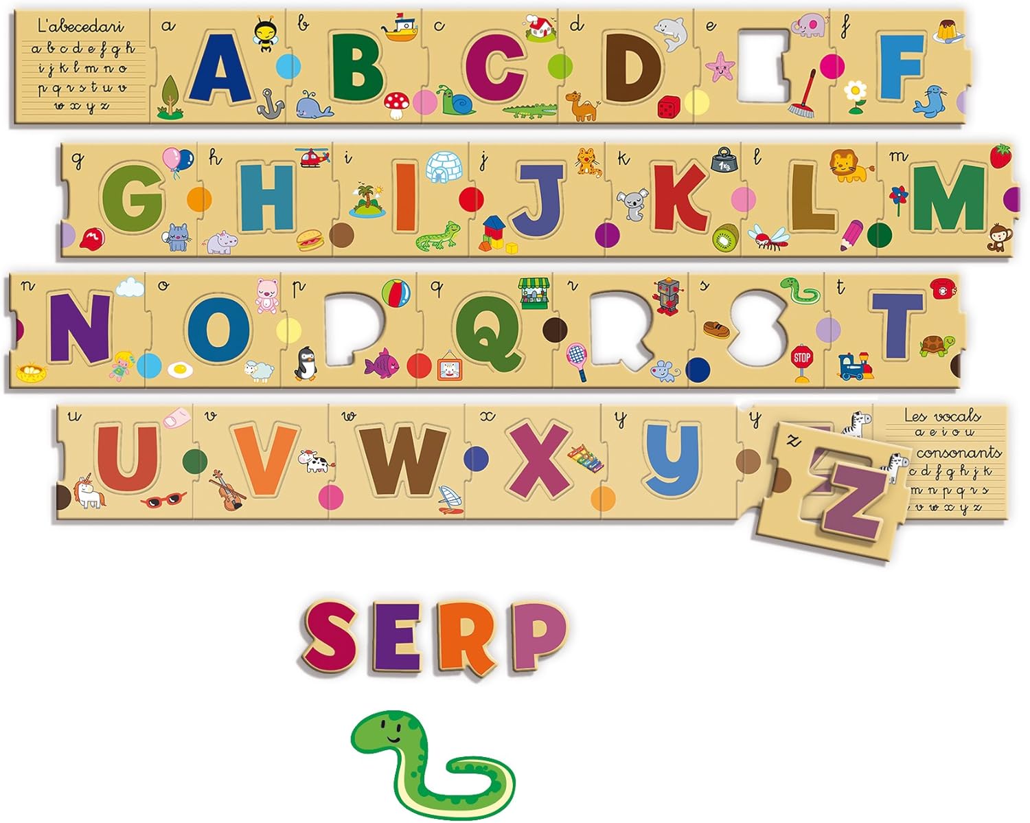 Diset - L'abecedari (63663): Amazon.es: Juguetes y juegos