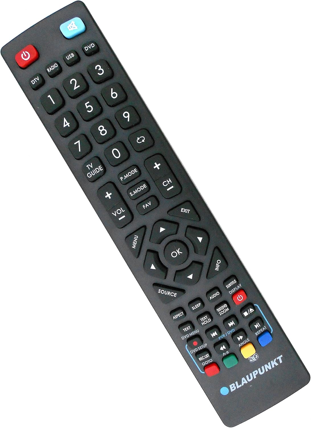 Blaupunkt PVRDVD 3D UNF/BLF/RMC/0002 Original Remote Control BigaMart