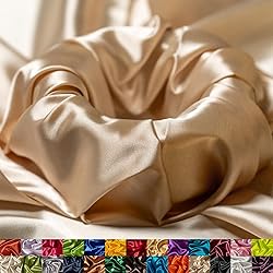 Stretch Charmeuse Satin Fabric by The Yard