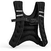 TONE Fitness Weighted Vest for Men &amp; Women - Workout Vest for Walking, Running, Cardio &amp; Strength Training | 8 lb or 12 lb Options | Multiple Colors