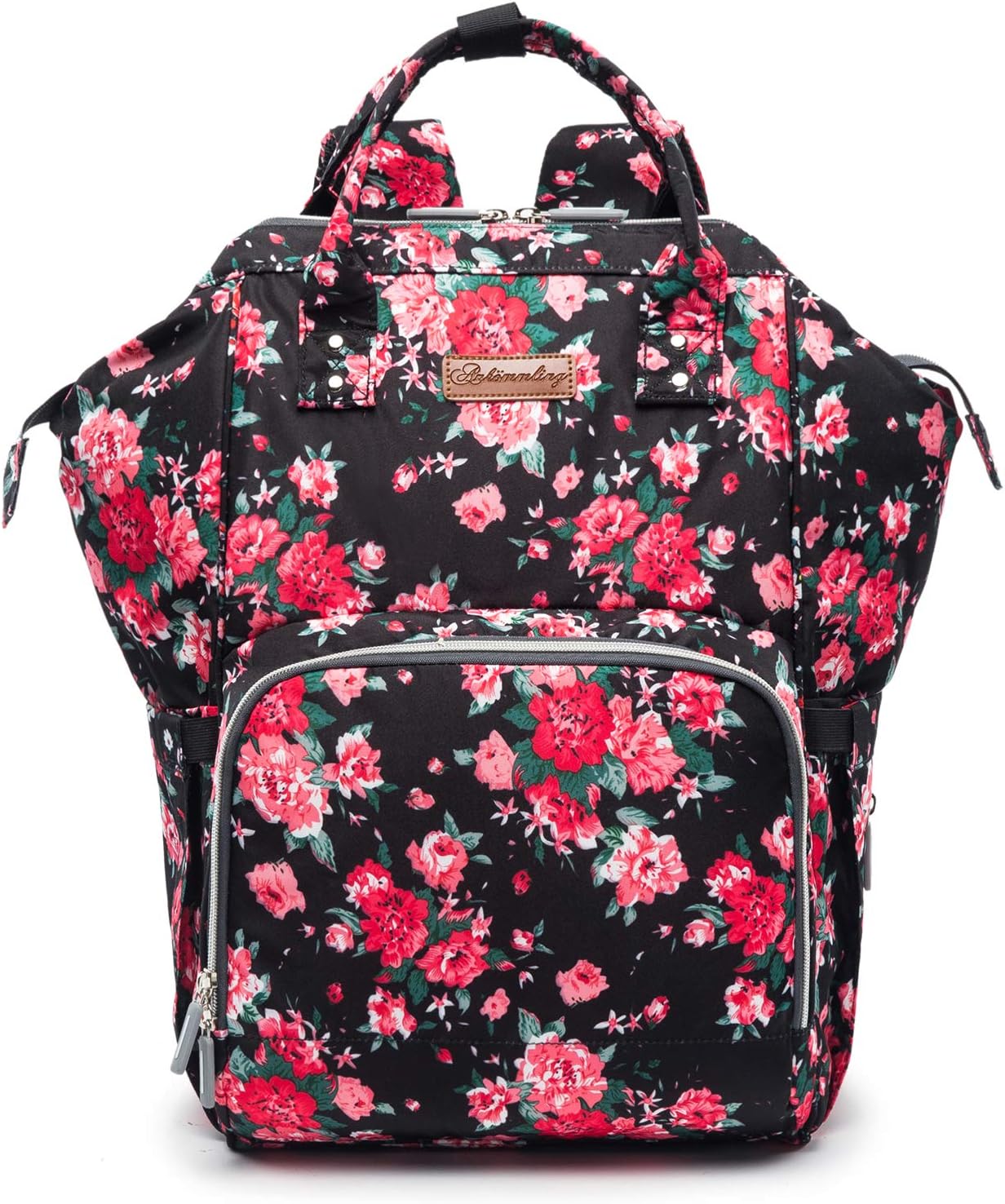 Large Diaper Bag Backpack, Totech Multifunction Travel Backpack with Stroller Straps for Mom/Dad with USB Charging Port