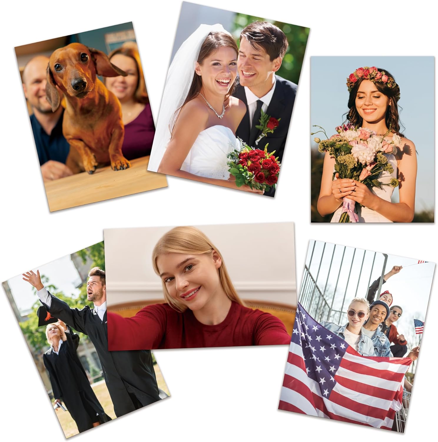 Wall Décor - Custom Photo Prints Personalized Photo Gifts Standard Size Glossy - Set of 6,12,20pcs - UNFRAMED-Gift Wrapping Available (4 * 6 inches, 6, Pcs of Set)-Same day Pick up4.7 out of 5 stars 38$7.99