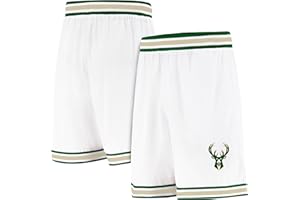 Ultra Game Men's NBA Official Active Knit 8" Showtime Basketball Training Shorts