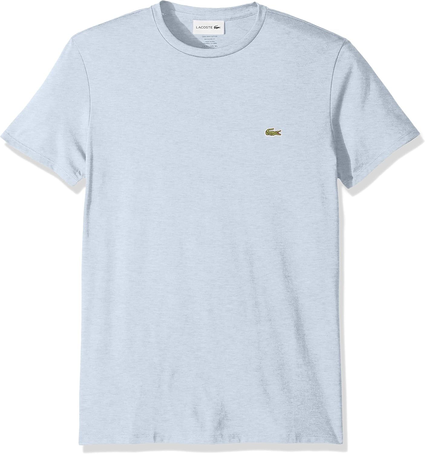 Lacoste Men's Short Sleeve Crew Neck Pima Cotton Jersey T-Shirt | 