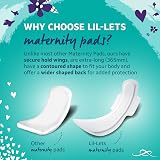 Lil-Lets Maternity Pads Extra Long Maxi Thick with Wings 30 Pack view 5