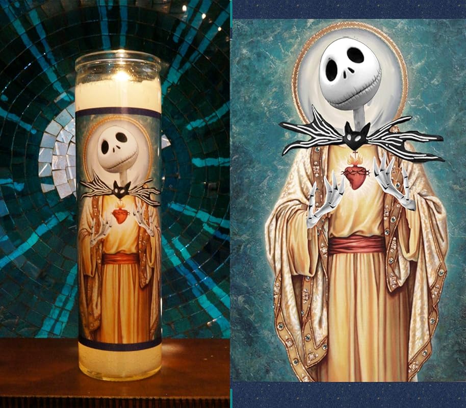 Jack Skellington Prayer Candle/The Nightmare Before
