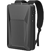 DAIERTEK Starlink Mini Case Hard Shell Starlink Mini Backpack for Dish and Accessories Waterproof Starlink Bag with TSA Combination Lock and Charging Port, Grey