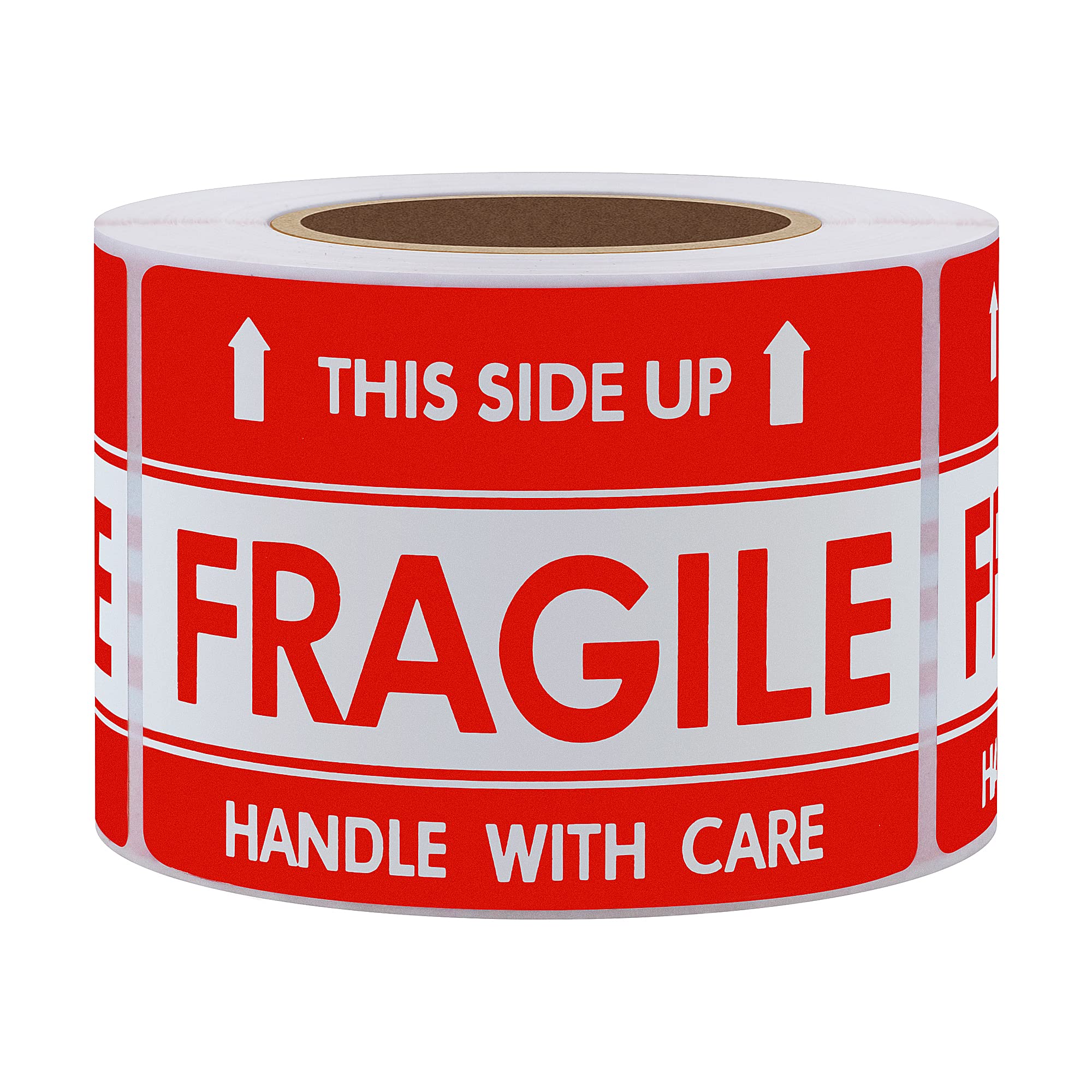 Hylabelest Handle with Care This Side Up Fragile Stickers 2x3 Inch Shipping Address Warning Labels (2 * 3 inch)