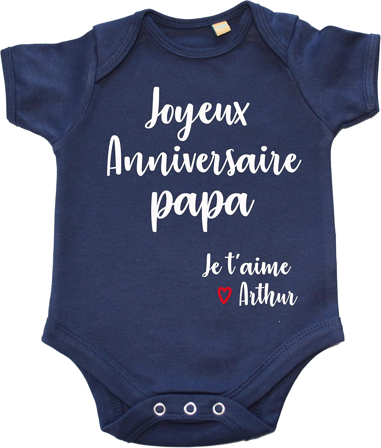 Dstny Body Bebe Joyeux Anniversaire Papa Je Taime Prenom A Personnsaliser Vetement Pour Bebe Bebe Fille 0 24m Vetements Empoweringleaders Com
