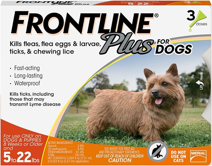 frontline plus for big dogs