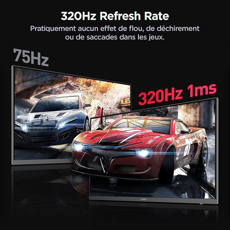 Ecran PC Gamer 27 Pouces IPS QHD HDR400 320Hz Moniteur G2721E