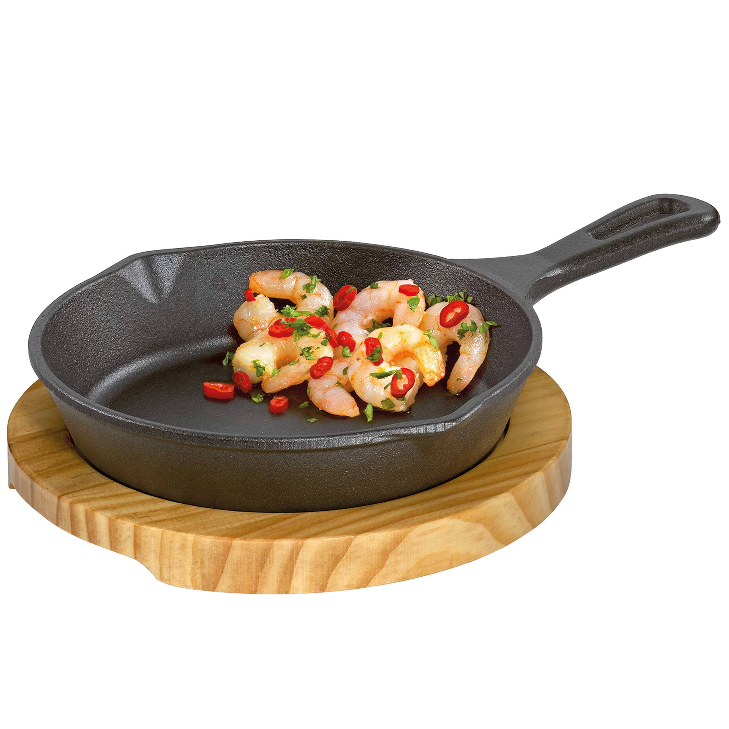 KÜCHENPROFI Kp305101016 Serving Pan Cast Iron Black