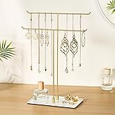 Jewelry Stand Necklace Holder Organizer: Necklace Organizer Stand for Girls, Jewelry Hanging Display Holder for Women, Bracel