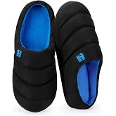 RockDove Men's Campground Memory Foam Puffer House Slippers | Indoor/Outdoor Sole, Lightweight, Memory Foam, Machine Washable, Non-Slip, Comfortable, Cozy, Puffy, Gift-Ready