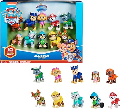 Action Pups Geschenkset mit 10 Hundefiguren, ab 3 Jahre