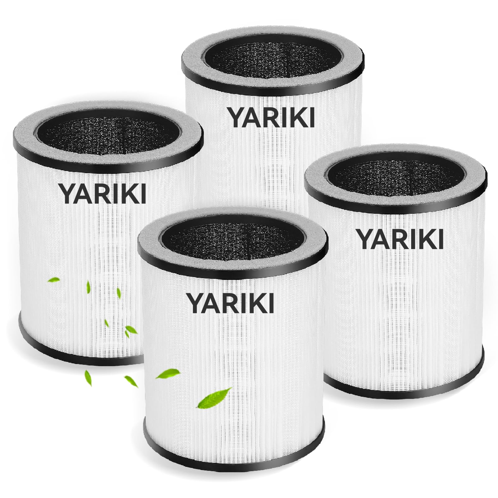 Photo 1 of 4 Pack YARIKI P60 Air Purifier Replacement Filters,Compatible with TPLMB/YARIKI P60 and Vhoiu KJ50 Air Purifier,3-in-1 Filtration System,P60-RF