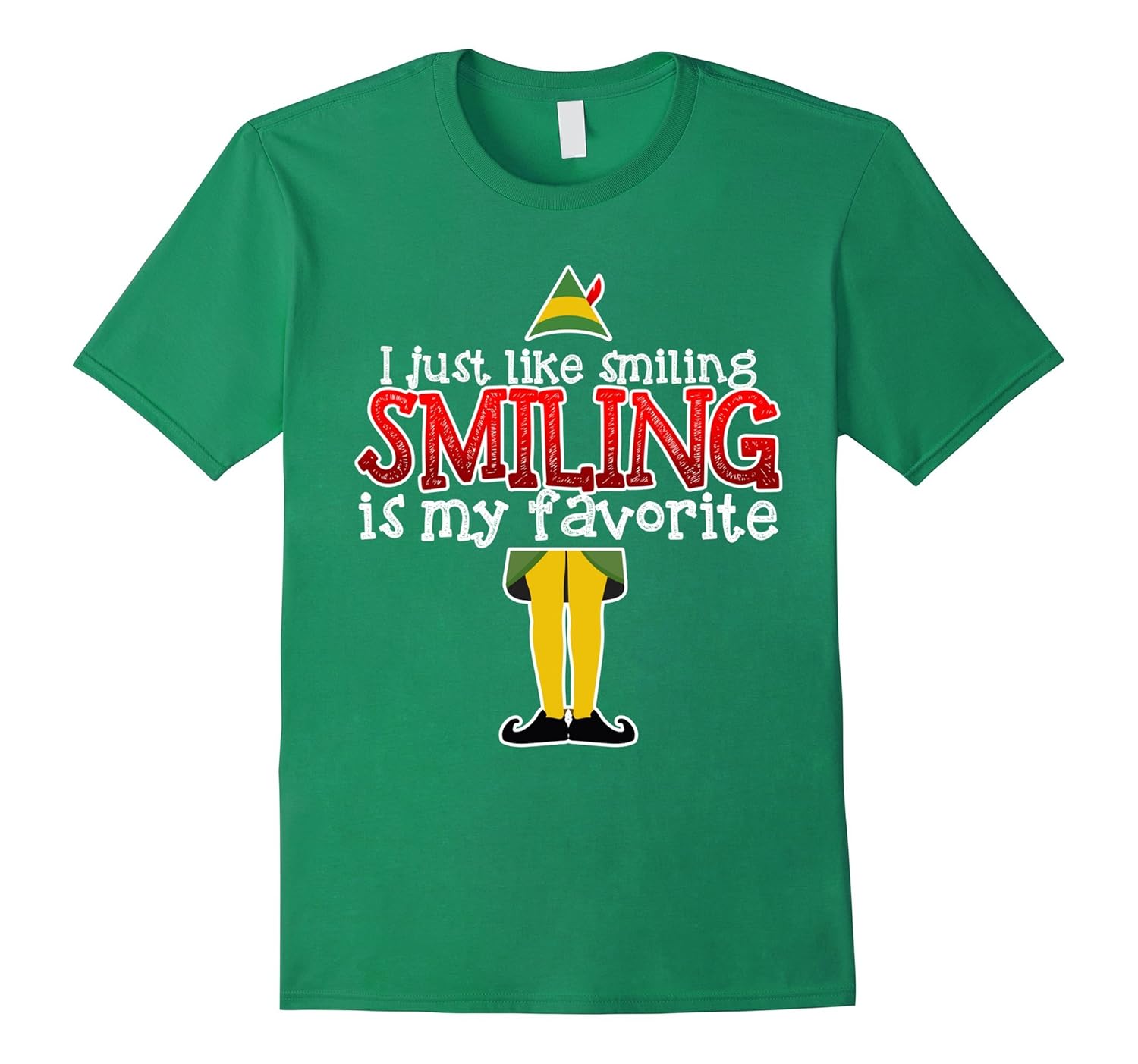 I Just Like Smiling. Smiling is my Favorite. Cute Christmas-ANZ