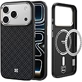 BENKS ArmorGrid ArmorPro Case for iPhone 17 Pro Max with Camera Control Button, [Compatible with Magsafe] Military Grade Protective Case Built with Dupont Kevlar Aramid Fiber