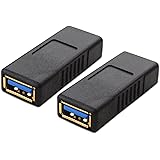 Cable Matters (2 Pack) Gold-Plated SuperSpeed USB 3.0 Female Coupler