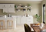 Dulux Walls & Ceilings Silk Emulsion Paint Overtly Olive 2.5 Litres view 7