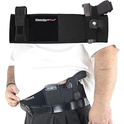Universal Concealed Carry Belly Band Holster Black Kuwait Ubuy