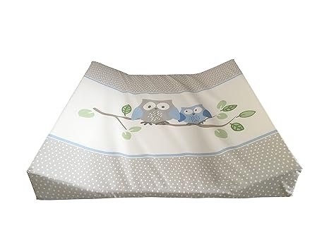 Wickelauflage Deluxe grau, passend für Trend-Welt Wickeltischaufsatz 60 x 70 cm