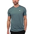 INTO THE AM Mens T Shirt with Logo - Short Sleeve Crew Neck Soft Fitted Tees S - 4XL Fresh Classic Basic Tshirts