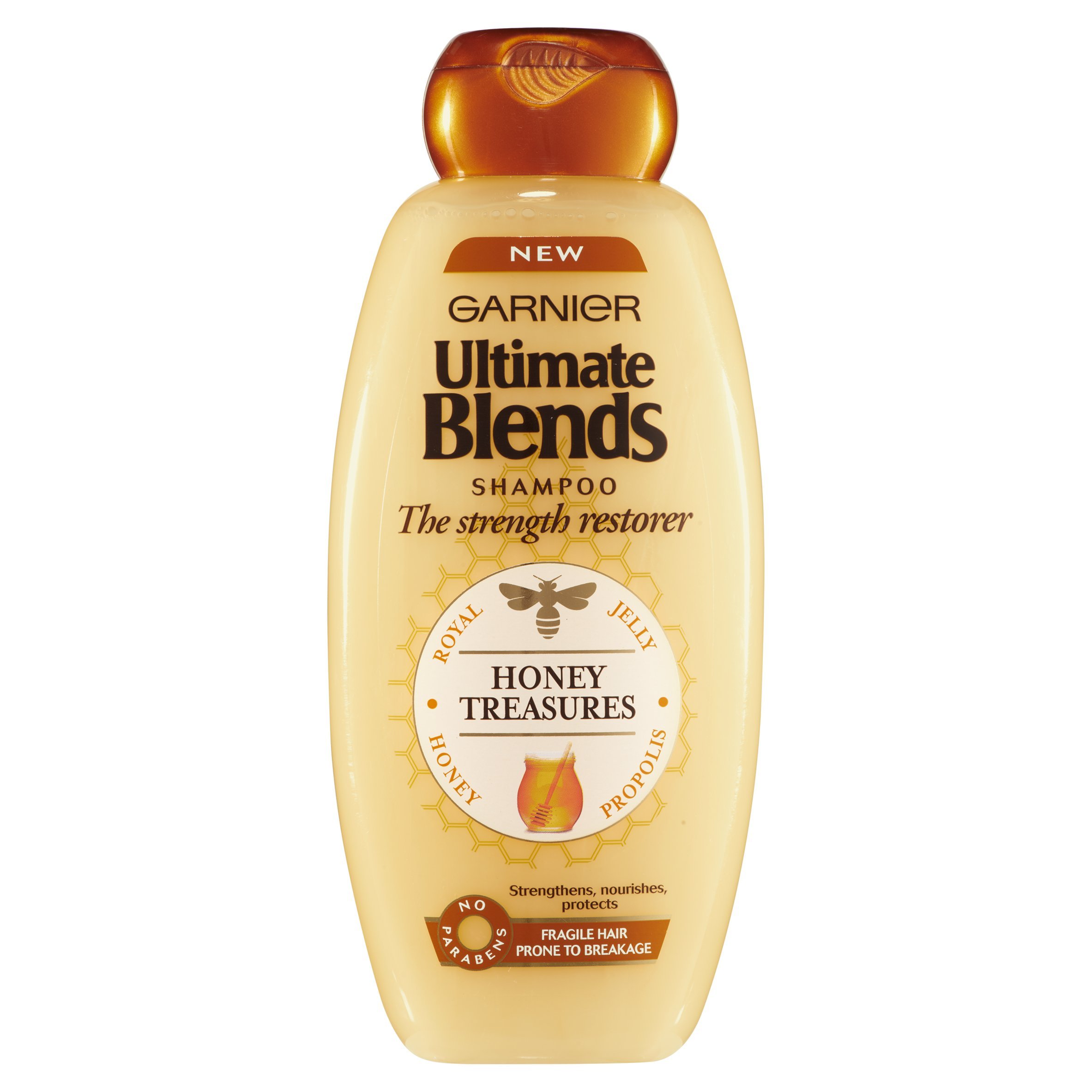 Garnier Ultimate Blends Honey Strengthening Shampoo 400 ml Pack of 6