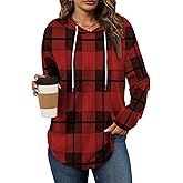 Bofell Hoodies for Women Long Sleeve Shirts Fall Clothes 2025 Outfits Crewneck Sweatshirts Winter Fashion Clothing