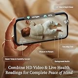 Owlet Dream Duo 3rd Gen Medically-Certified Baby Monitor Sock & Camera view 3
