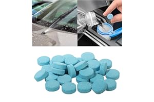 Unifizz 50PCS Windshield Washer Fluid Concentrate - Powerful Cleaning Performance, Dissolves Thoroughly - Car Accessories Wip