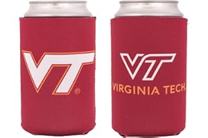 Desert Cactus Virginia Tech University Can Insulator Beverage Cooler 2 Pack Foam Beverage Holder Hokies VT (2 Pack Can)