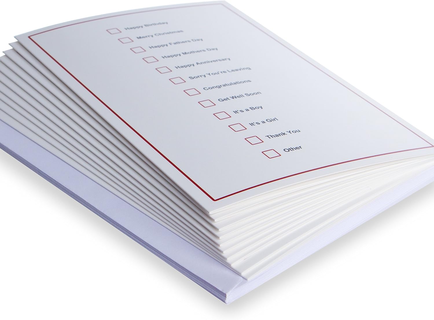 10x Greeting Cards With Envelopes for All Occasions (Happy Birthday, Merry Christmas, Mother’s/Father’s Day, Anniversary - Image 5