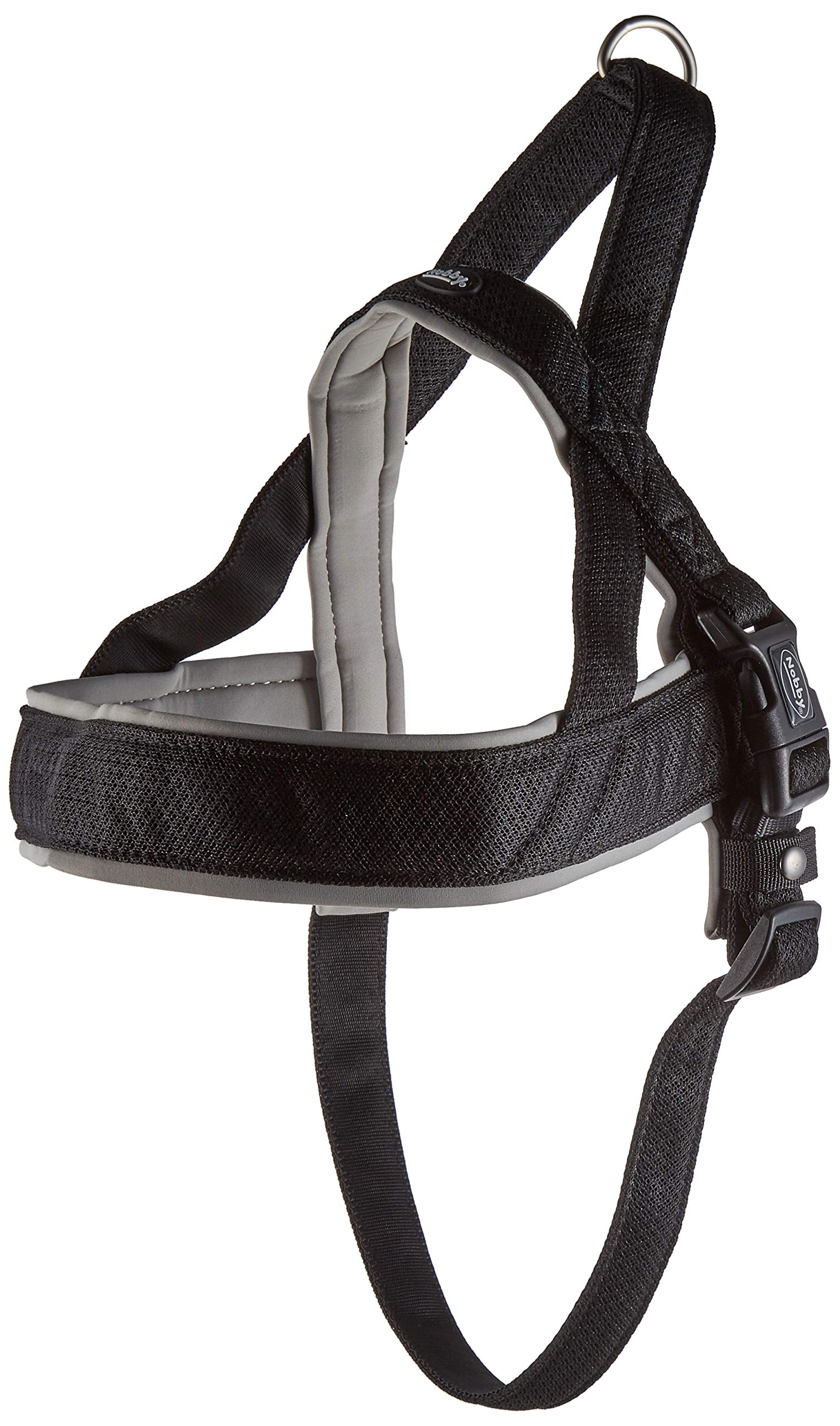Nobby Preno Mesh Norwegian Harness, 68 - 85 cm+54 cm/40 - 45 mm, Gray