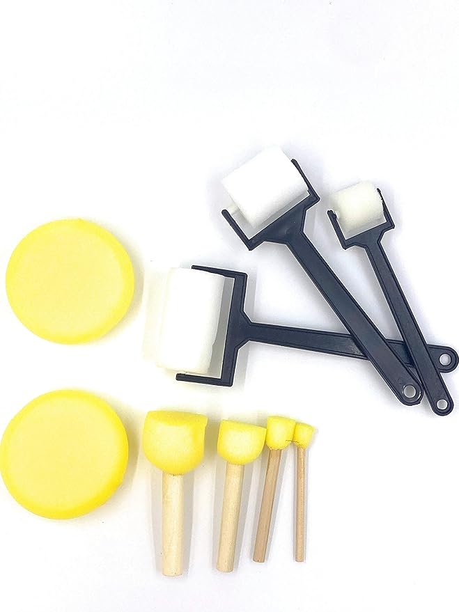 MyBox Sponge Brush Ser for Painting, Art and Craft Projects Roller