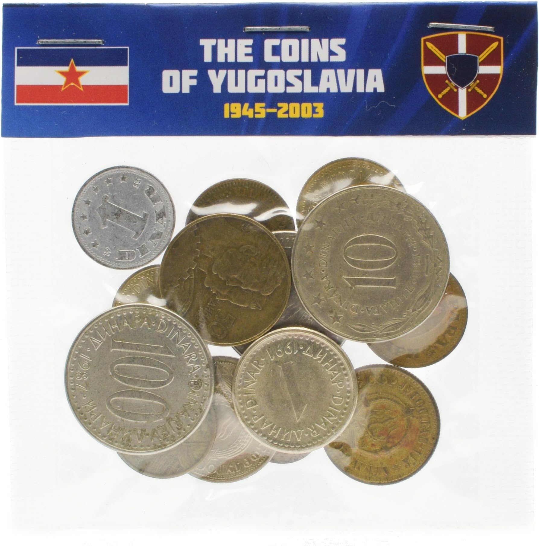 Coins of Yugoslavia Mixed Dinar Dinara Para Pre-Euro Coins 1945-2003 (15)