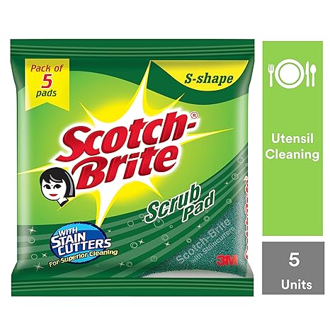 Scotch-Brite Scrub Pad-Pack of 5