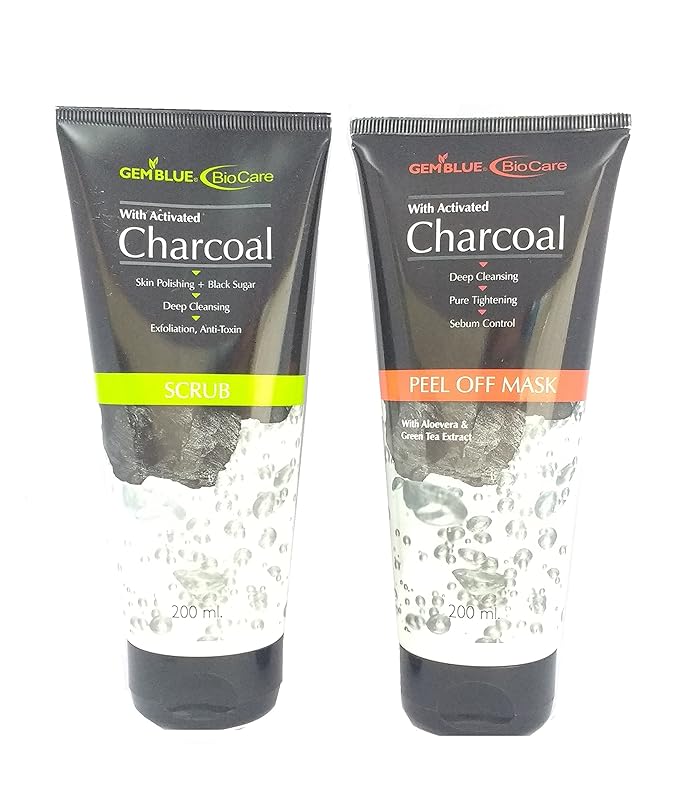 biocare charcoal face wash