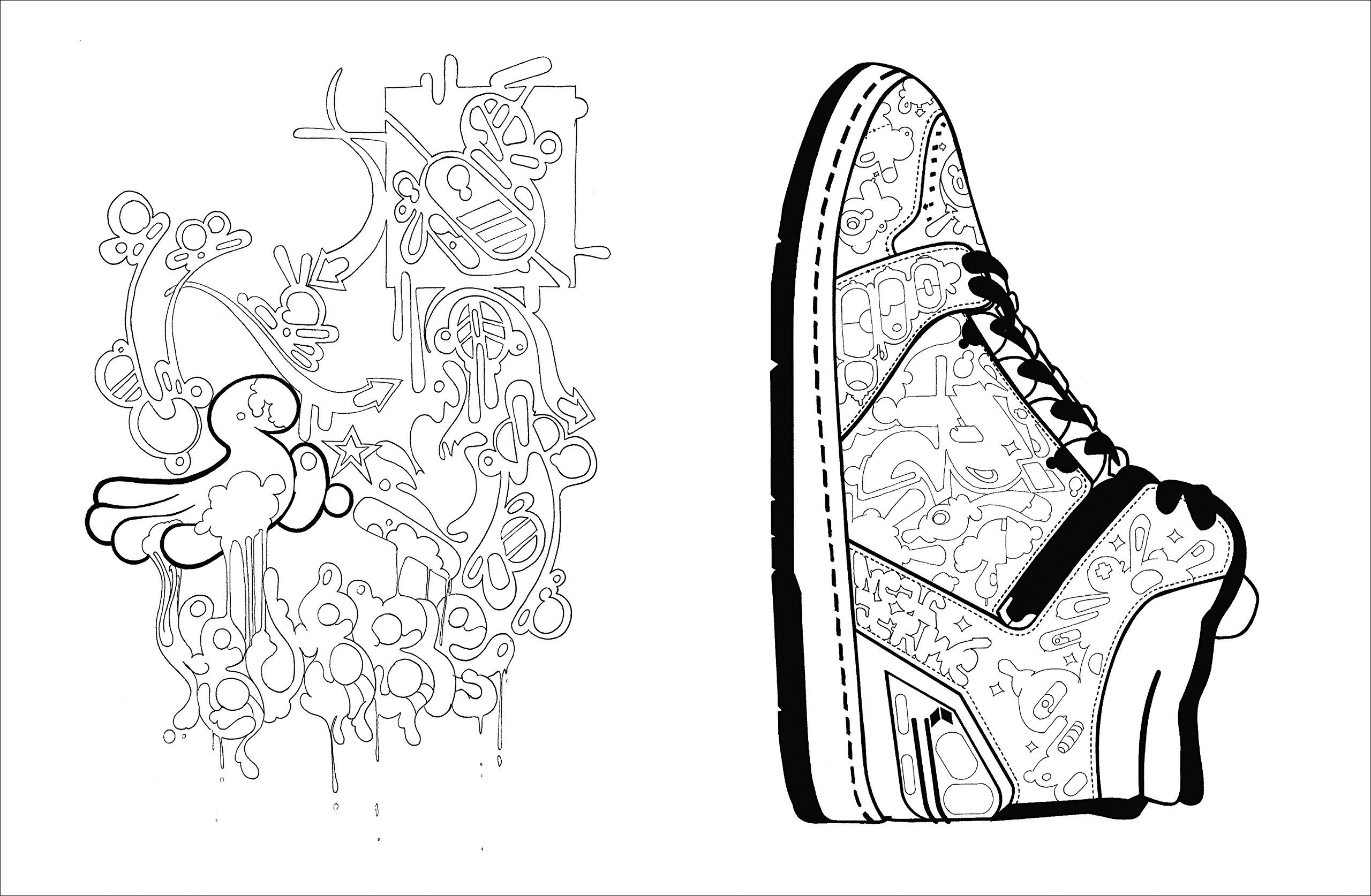 Cahier De Coloriages Street Art French Edition Jeanjerome Chene 9782812312656 Amazon Com Books