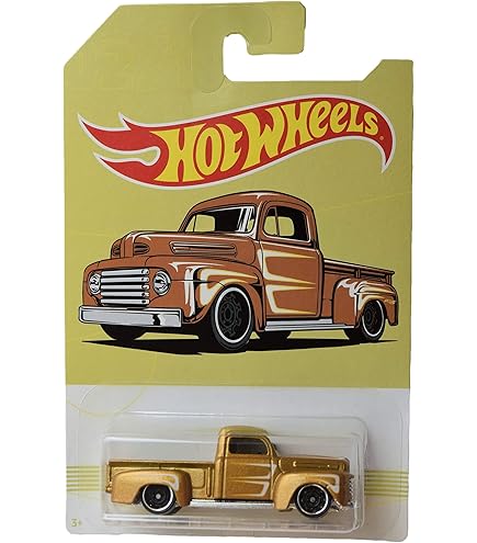 Amazon.com: Hot Wheels Custom '56 Ford Truck 227/250, Black