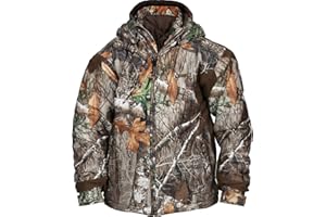 Rocky Junior ProHunter Waterproof Insulated Hooded Jacket, Realtree Edge, Size Large(RTE)