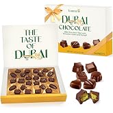 Holiday Dubai Chocolate Gift Box, 24 Count Premium Chocolates, Luxury Dubai Chocolate Gift Box for Sharing with Friends and Loved Ones, Perfect Easter Chocolate Box for Chocolate Lovers.
