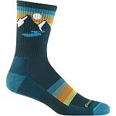 Darn Tough Vermont Men's Sunset Micro Crew Cushion Hike Socks (1997) | Breathable Lightweight Merino Wool, Durable Targeted Cushion, Moisture Wicking, Anti-Blister, Odor Resistant, Made in USA