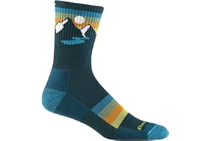 Darn Tough Men's Sunset Ridge Micro Crew Lightweight with Cushion Sock (Style 1997) -