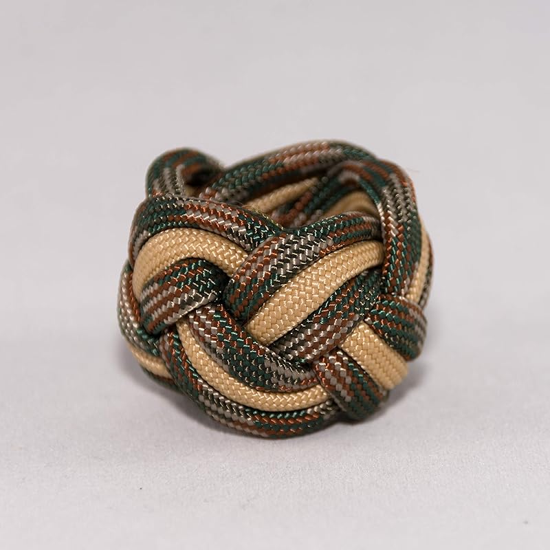 Scout Neckerchief Slide Woggle Turks Head Knot Handmade