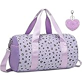 Dance Ballet Bag for Girls 4-6 Ballerina Gymnastic Bag Toddler Small Duffle Dance Bags for Little Dancers,Glitter Material,14"*8.26"*8.26"