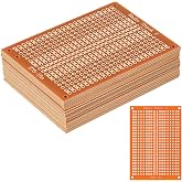 15PCS PCB Board Prototype Perf Boards, 5x7cm 1-2-3 Circuit Board for DIY Soldering Electronic Projects and Electronic Experiment